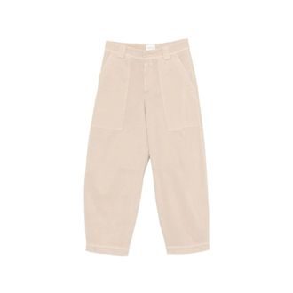 Closed Closed, Straight Trousers, female, Beige, Size: W26 Rhannon Straight Trousers