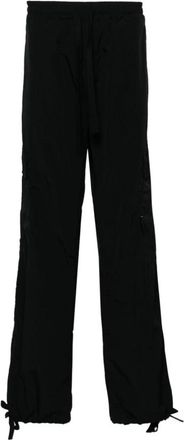 Msgm Wijde Broek - Heren - Wijde Broeken - Zwart - M - Broeken