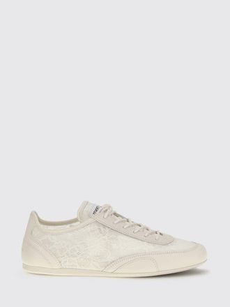 Jimmy Choo London Sneakers Sunny Jimmy Choo in camoscio e pizzo