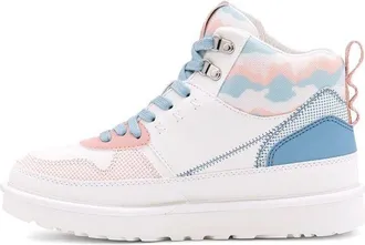 UGG (WMNS) UGG Highland Hi Cali Collage Sneaker Pride Stripes 1120000-PSTR