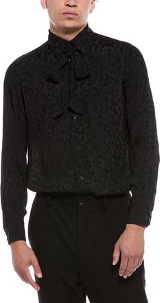 Blk Dnm Silk-Blend Shirt