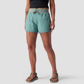 Backcountry Tahoe Boardwalk Short - Womens in Oil Blue at Nordstrom, Size 12