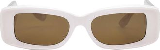Gucci Brown Rectangular Ladies Sunglasses GG1528S 003 53