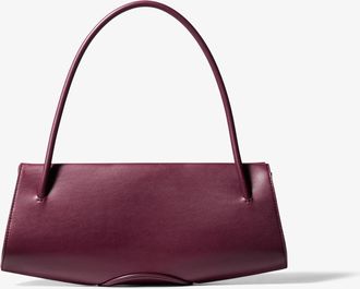 Michael Kors Anna Slim Leather Frame Bag