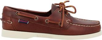 Sebago Docksides Portland Waxed - Dames - Bootschoenen - Bruin - 37 EU - Leer - Schoenen