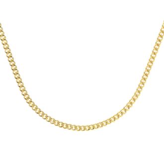 Diamant L'éternel 9ct geelgouden 8,1 g kinketting met een lengte van 24 inch/61 cm