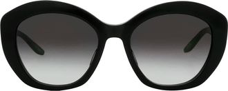 Barton Perreira Galilea Smolder Butterfly Ladies Sunglasses BP40007I 01B 55