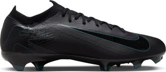 Nike Mens Mercurial Vapor 16 Pro Adults Firm Ground Football Boots in Black/Green - Size UK 10.5