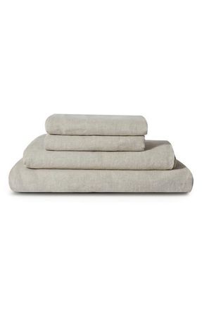 Sijo French Linen Sheet Set in Classic at Nordstrom, Size Queen