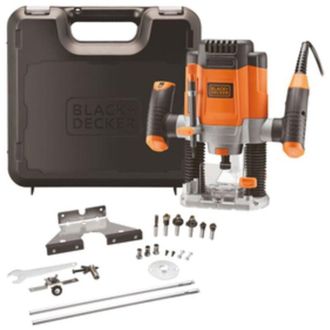 Black+Decker B+d Elettrofresatrice Kw1200eka-Qs 1200w