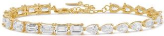 SHYMI Tennis Bracelet in Gold at Nordstrom
