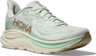 Hoka One One Laufschuh HOKA ONE ONE CLIFTON 10, Damen, Gr. 36,5, sea glass, jadeite, Synthetik, Textil, mehrfarbig, Schuhe Laufschuh