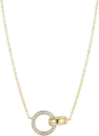 Adornia Adornia 14K Plated Cz Necklace