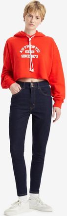 Levi's Vaqueros Skinny retro de tiro alto - Mujer - 23X28 - Azul / Cast Shadows