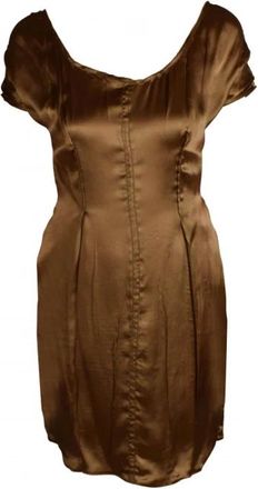 Prada Mujer, Vestidos, Marr&oacute;n, Talla: M