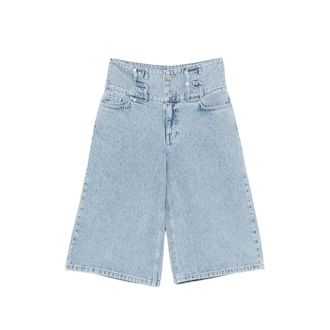 Stine Goya High-waisted Panelled Shorts