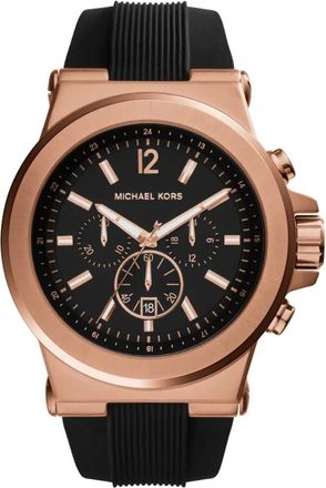 Michael Kors Accessoires, Heren, Roze, ONE Size, Dylan Chronograph Horloge