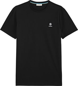 Sandbanks Sandbanks Logo Cotton T-shirt - Black - S