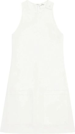Courr&egrave;ges Heritage Poplin Dress - Dames - Korte kleedjes - Wit - XS - Kleedjes