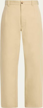 Loro Piana Yoko High-Waisted Cotton Trousers