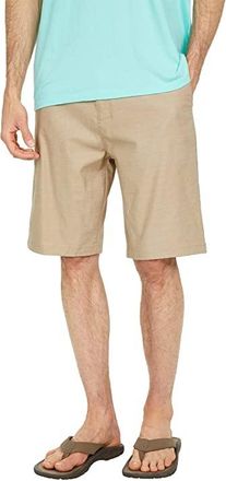 Hurley H2O-Dri Breathe 21 Walkshorts Mens Shorts Khaki : 28, Spandex/Polyester/Cotton