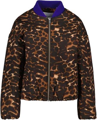 Fab By Fabienne Chapot Hermi Bomberjack - Dames - Bomber jackets - Bruin - L - Polyester - Jassen