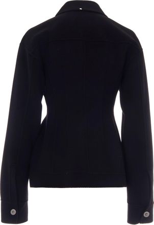 Sportmax Womens Wool Jacket Arena Black