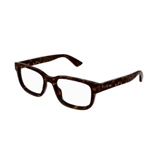 Gucci Stijlvolle Havana Montuur Brillen - unisex - Brillen - Bruin - 56 MM - Accessoires
