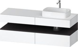 Duravit Qatego Consola Mueble Bajo Lavabo, 2 Extensiones, 2 - Duravit