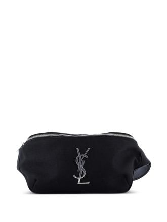 Saint Laurent Classic Monogram Canvas belt bag - Black