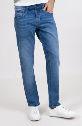 Brisk Slim Fit Flex Jeans in Medium Wash Blue at Nordstrom, Size 38 X 30