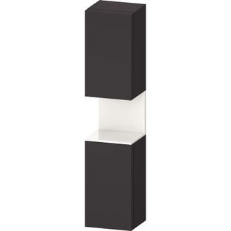 Duravit Qatego Armario Alto, Puerta Bisagra Izquierda, - Duravit