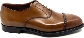 Crockett & Jones Schoenen, Heren, Bruin, 41 EU, Leer, Richelieu Belgrave