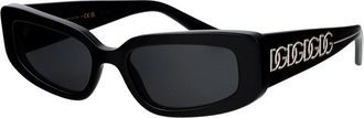Dolce & Gabbana Stijlvolle zonnebril met model 0Dg 4445 - Dames - Zonnebrillen - Zwart - 54 MM - Accessoires