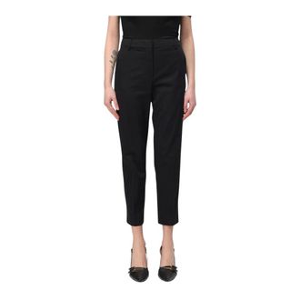 Max Mara Cropped Trousers, female, Black, 2XS, Cropped Trousers