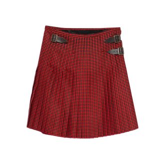 Vivienne Westwood Buckled Plaid Kilt
