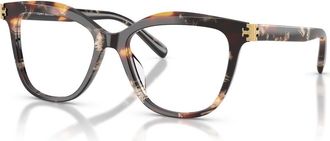 Tory Burch 54mm Cat Eye optical glasses in Tortoise at Nordstrom