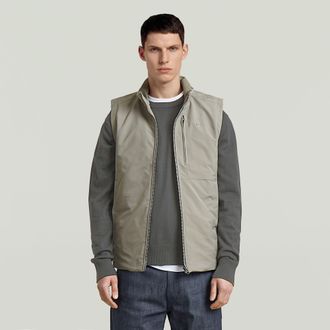 G-Star The Fredrik - Correct Padded Vest - Beige - Heren