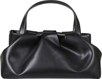 Themoir&egrave; Jet Black Athena Vegan Leather Handbag