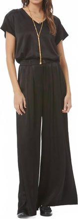 Young Fabulous & Broke Lisbon Wide Leg Pants In Black