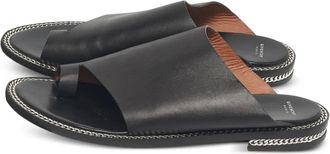 Givenchy Sandali con catena - Nero
