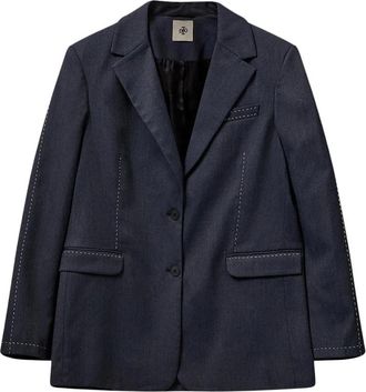 The Garment Pluto Blazer - Dames - Blazers - Blauw - 2XS - Leer - Jassen