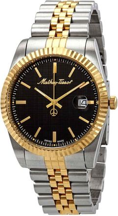 Mathey-Tissot Mathey III Quartz Black Dial Mens Watch H810BN