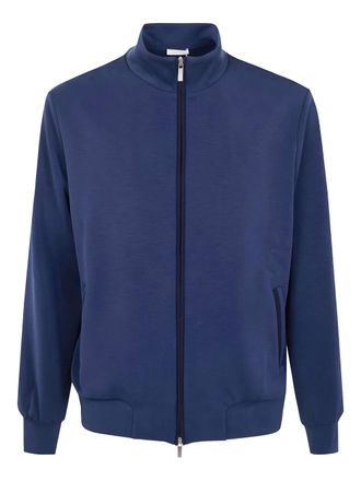 Devore Incipit zip-up sweatshirt - Blue