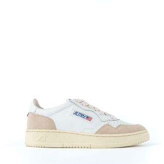 Autry White Leather And Suede Sneakers