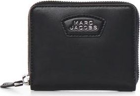 Marc Jacobs Everyday Slim Compact Wallet - Dames - Portefeuilles - Zwart - ONE Size - Leer - Accessoires