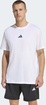 adidas T-Shirt ADIDAS PERFORMANCE CLIMACOOL TRAINING IDENTITY GRAPHIC, Herren, Gr. XXL, wei&szlig;, Obermaterial: 65% Polyester, 35% Baumwolle, Shirts T-Shirt