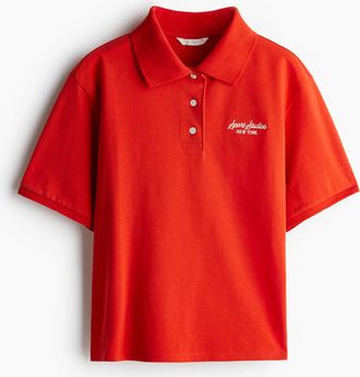H&M Poloshirt - Red