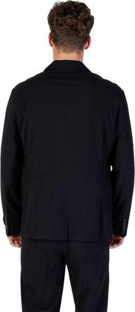 A|X Armani Exchange Lyocell Blend Blazer - Black