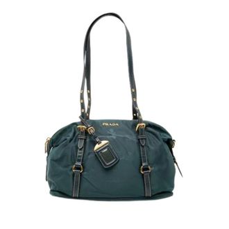Prada Pre-owned Shoulder Bags, female, Blue, Size: ONE SIZE Pre-owned Satchel